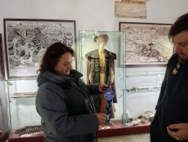 Поповнення музейної виставки холодної зброї для ДІАЗ "Хотинська фортеця"